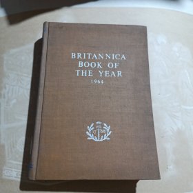 BRITANNICA BOOK OF THE YEAR 1964英国大百科全书年鉴