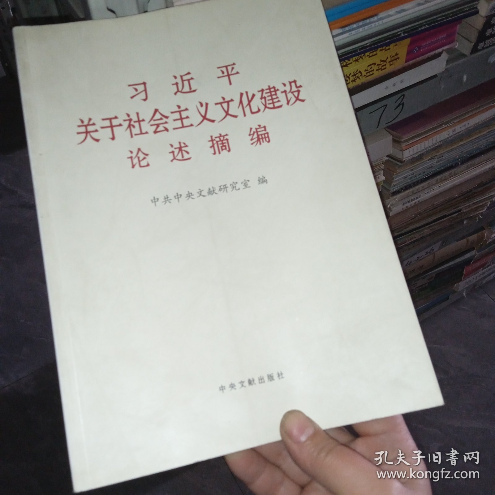 习近平关于社会主义文化建设论述摘编（大）