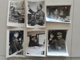 六十年代 毛主席照片6张