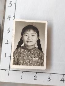 50-60年代粗辫子美女照片(陈敬相册，陈敬就读于晋宁二中，运动员，后工作于地球所)