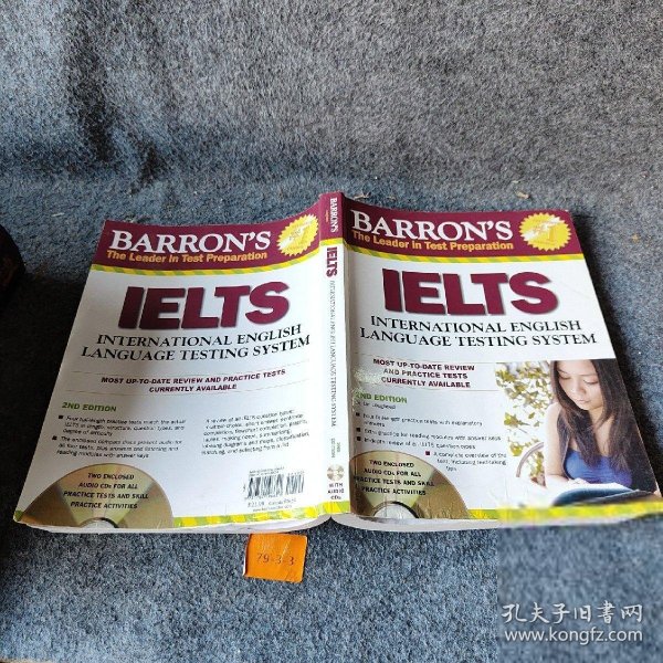 Barron's IELTS with Audio CDs：International English Language Testing System