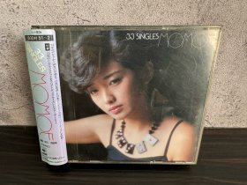 日版 Momoe 山口百惠-33 Singles 索尼版 带33张封面册 无划痕 双碟装CD