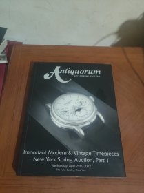 Antiquorum auctioneers since1974 2012年