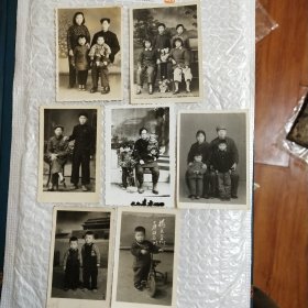 50年代老照片7张合售