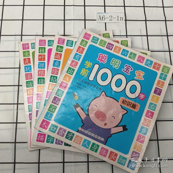 聪明宝宝学前1000字（全4册）