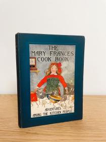 1914年初版《玛丽的烹饪书》一本教小朋友烹饪的古董童书 全本彩色插图