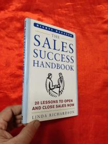 The Sales Success Handbook: 20 Lessons ....    （大32开,硬精装)   【详见图】