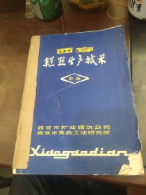 烹饪资料 西安糕点生产技术 中点