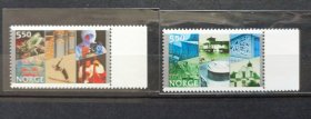 外国邮票 挪威全新邮票一套