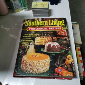 英文原版Southern Living 1988 ANNUAL RECIPES南方生活1988年度食譜