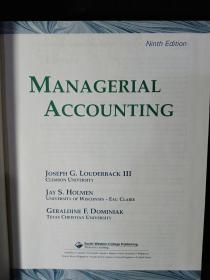 Managerial Accounting(9th edition)精装
