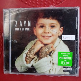 K2428  单向乐队主唱Zayn Malik Mind Of Mine泽恩马利克拆封CD