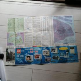 1982上海游览交通图