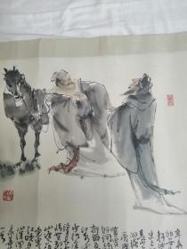 江苏著名画家陈正一长卷精品系列：中国古代十大诗人图