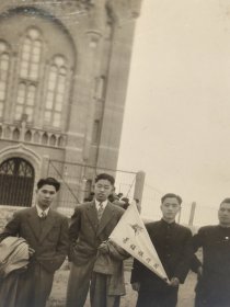 民国上海老照片上海景福旅行团(难得上海旅游资料)
