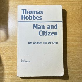 Man and Citizen：De Homine and De Cive 国内现货