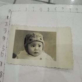 一周岁儿童照/毛线帽