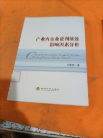 產業(yè)內企業(yè)盈利績效影響因素分析