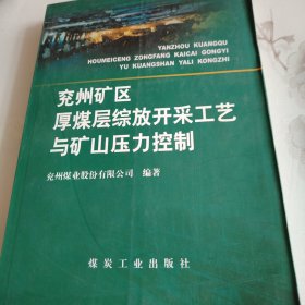 兖州矿区厚煤层综放开采工艺与矿山压力控制