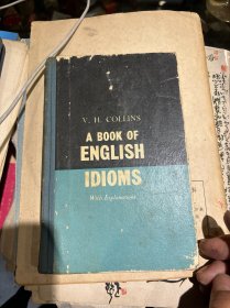 原版外文 A BOOK OF ENGLISH IDIOMS