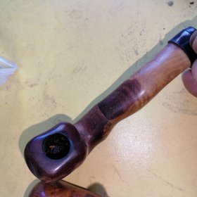 老木制烟袋