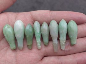 清代 翠簪子头 八个八百包顺丰！