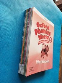 Oxford phonics world：1、2、3、4、5+练习册1、2、3、4、5【共10本合售，有字迹】