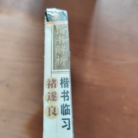 楷书解析 褚遂良 楷书临习 2VCD