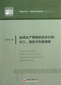 全球生产网络的经济分析：分工、组织与利益博弈