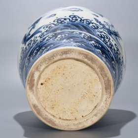 旧藏 明永乐青花人物纹梅瓶 42×28厘米