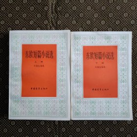 东欧短篇小说选（上下全两册）1988年4月一版一印 品好