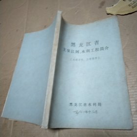 黑龙江省主要江河、水利工程简介