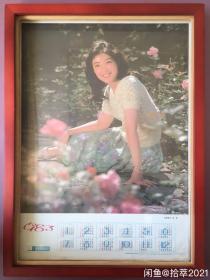#每日一更# 1983年 张闽 怀旧年画挂历年历画装饰画 品相如图 尺寸四开 全网络销售 喜欢的朋友不要错过