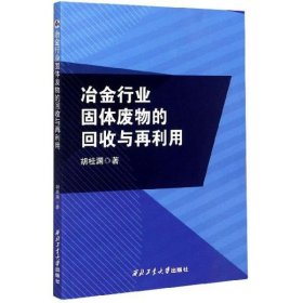 冶金行业固体废物的回收与再利用 9787561267301 胡桂渊著 西北工业大学出版社