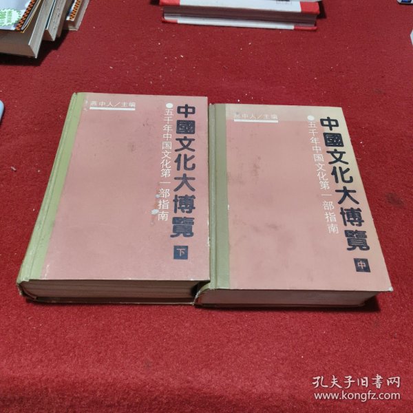 中国文化大博览 中下（两册合售）