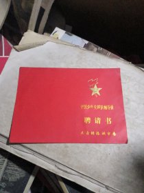 中国少年先锋队辅导员聘请书