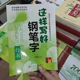 这样写好钢笔字. 行书