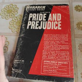 PRIDE AND  PREJUDICE 原版英文书