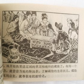 连环画：唐公主和亲，绘画：方楚雄、江汉城等，湖南美术1981一版一印，64开