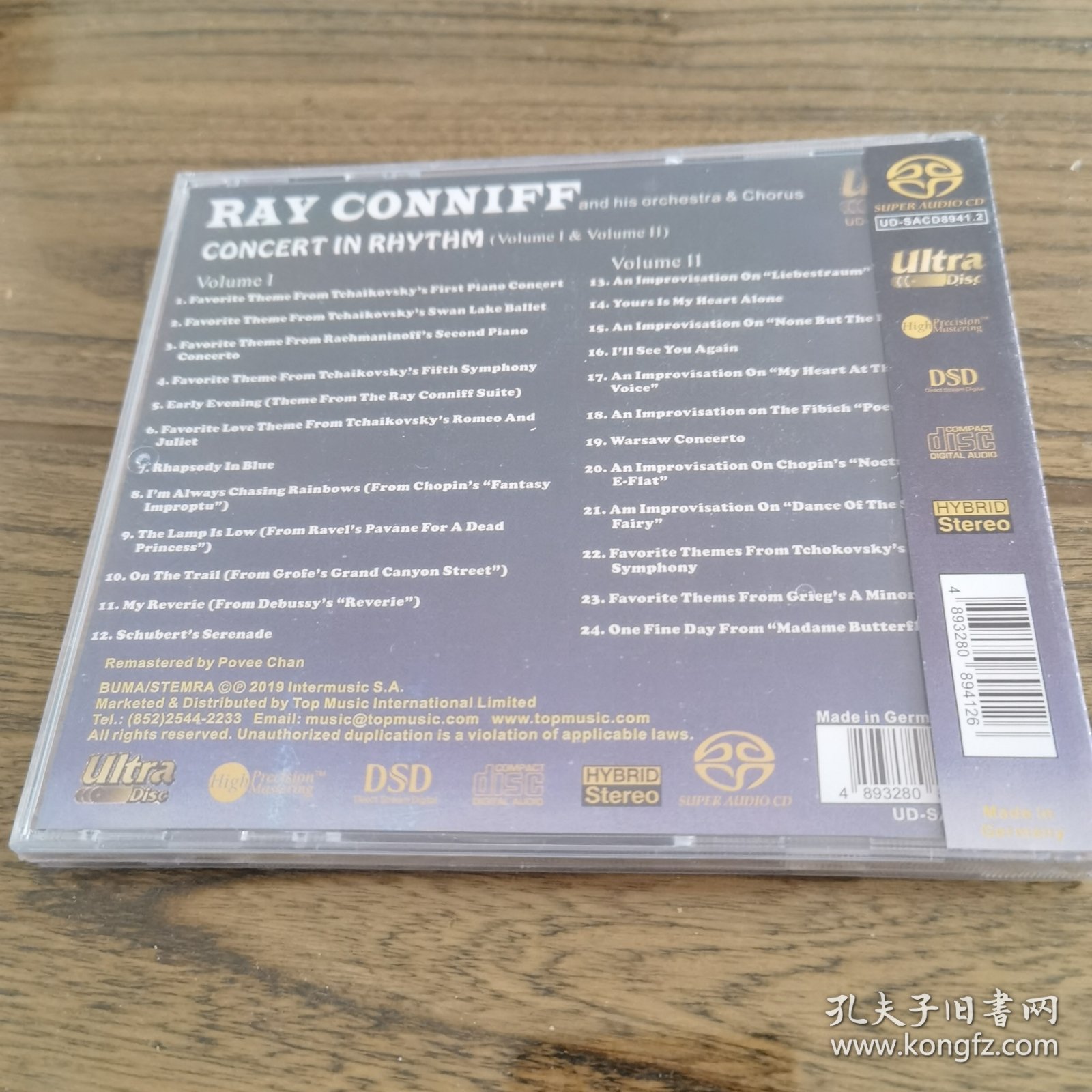 发烧天碟 雷康尼夫 RAY CONNIFF 节奏音乐会 CD