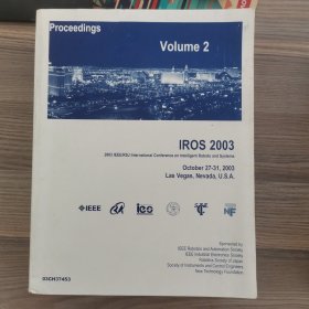 Proceedings:2003IEEE/RSJ International Conference on Intelligent Robots and Systems(Volume 2)