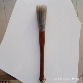 80年代前途笔庄毛笔 笔锋8x2cm
