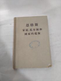 恩格斯家庭、私有制和国家的起源