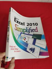 Excel 2010 Simplified    （ 大16开 ）  【详见图】