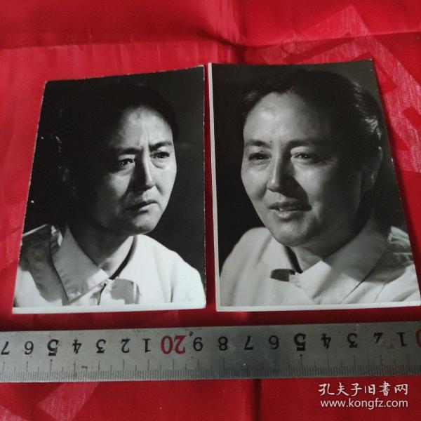 电影明星 老照片 二张合售