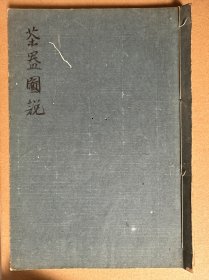 原治抄本【茶器图说】1册全，清代日本茶道书，各种茶器茶盅插图比较多