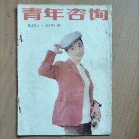 创刊号  青年咨询  1985   (扉页撕了几张)