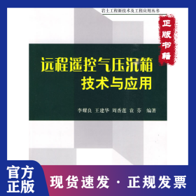 遠(yuǎn)程遙控氣壓沉箱技術(shù)與應(yīng)用 9787112116676