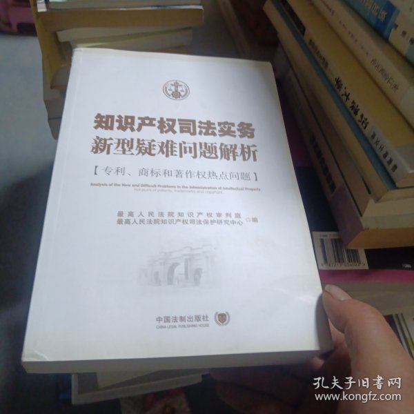 知识产权司法实务新型疑难问题解析：专利、商标与著作权热点问题