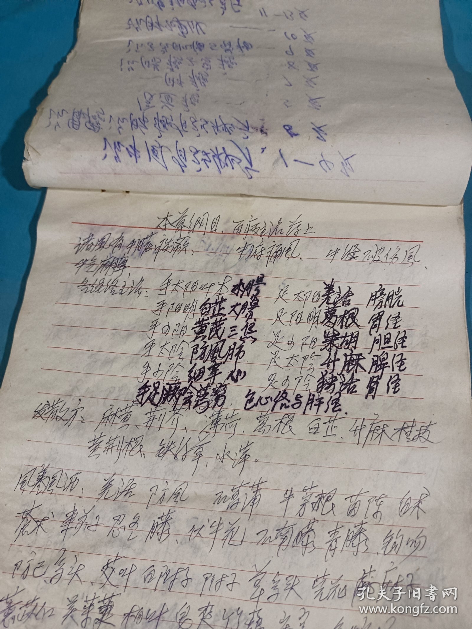 古今奇难杂证秘方，手写医药方